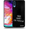 Picasee ULTIMATE CASE pro Samsung Galaxy A70 A705F - Black Fuel
