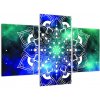 Obraz - farebná mandala (Obraz 90x60cm)
