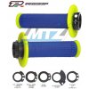 Rukoväte / Gripy Progrip 708 LOCK-ON 2takt + 4takt (ODI SCS) vrátane 5 nástavcov - modro - žlté