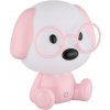 Globo | Globo 21761P - LED stmievateľná detská nočná lampa PUPPY 1W/5V 500 mAh ružová | GL8512