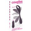Couples Choice - vibrátor pre páry - 2 motory - dobíjací, fialový