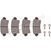 Sada brzdových platničiek kotúčovej brzdy TOPRAN 207 087