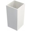 Granisil granitový květináč KUBI 60 cm Bílý
