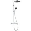 Hansgrohe Activera S - Sprchový set s termostatom, priemer 24 cm, 2 prúdy, EcoSmart, chróm - 28078000