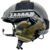 EARMOR EARMOR taktický headset M32X MOD4, M16C montáž pre FAST / ARC - Zelená