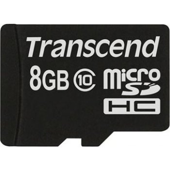 Transcend microSDHC 8GB class 10 TS8GUSDC10