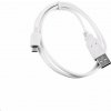 C-Tech CB-USB2M-10W USB 2.0 AM/Micro, 1m, bílý