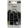 SBOX H204 black USB 2.0 port 4x H-204