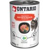 Konzerva ONTARIO Beef with Salmon flavoured with Spirulina 400 g