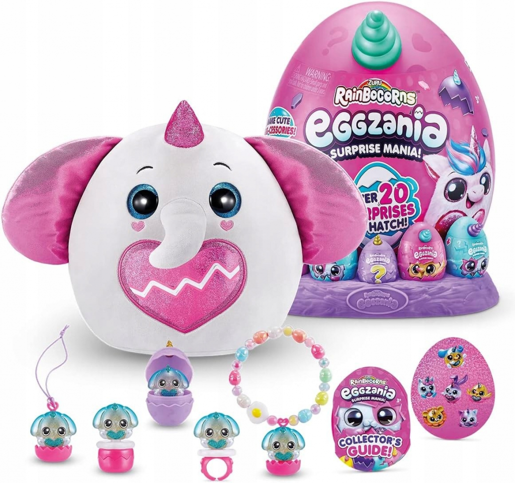 Sada ZURU Rainbocorns Eggzania Surprise Mania sm jednorožcom