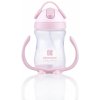 KikkaBoo Hrnček so silikónovou slamkou 300ml 12m+ Pink