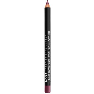 NYX Professional Makeup Suede Matte Lip Liner matná ceruzka na pery 35 Prune 1 g