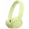 Sony WH-CH520 Bluetooth On-Ear Headphones BT 5.2, Yellow EU
