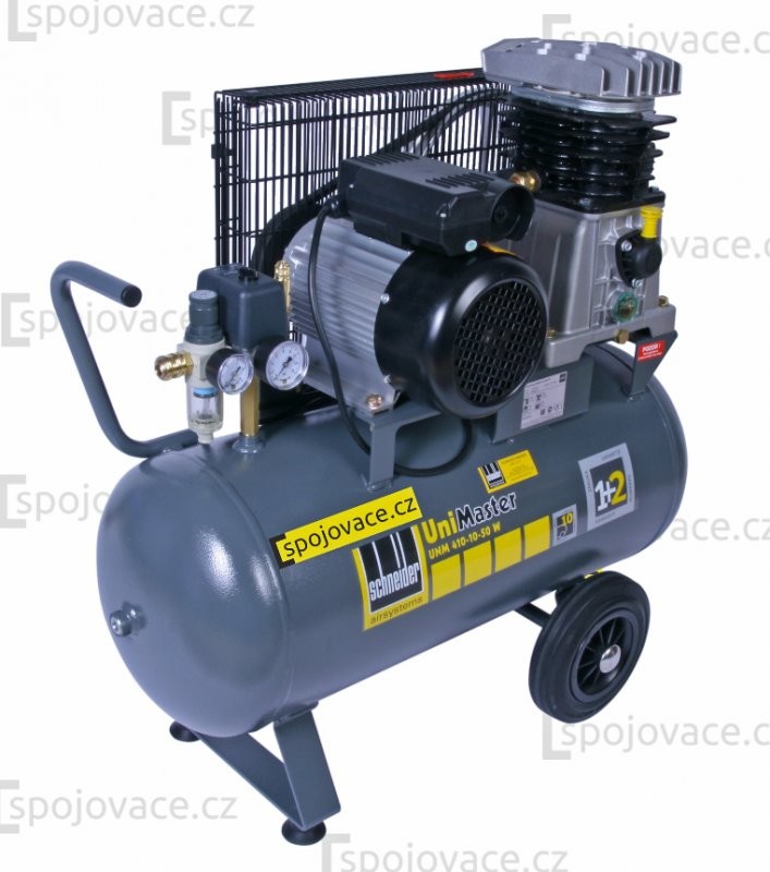 Schneider compressore UNM 410-10-50 WX - UniMaster - 10 bar - 410 l / min -  per un uso frequente