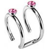 Steel Edge Piercing ucha 05-ROSE