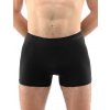 Gina 54005P pánske boxerky s dlhšou nohavičkou čierna