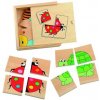 Woody Minipuzzle Beruška
