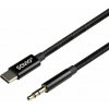 Savio Kabel CL-188 s konektorem USB-C na mini-jack, 2 m