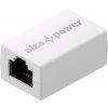 AlzaPower CAT6 FTP Keystone Jack Coupler – biely APW-ADK6F001W