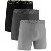 Pánske boxerky Under Armour Performance Tech Mesh - Solid 6in 3Pack Titanium 3XL
