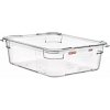 ARAVEN Gastronádoba GN 1/2, polykarbonát, integrovaný štítok, hĺbka: 100 mm, objem: 5,95 L