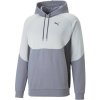 Puma ALPHA HOODIE FL G Dievčenská mikina, sivá, L