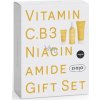 Ziaja Vitamin C.B3 Niacinamide ľahký pleťový krém 50 ml + hydratačný telový balzam 200 ml + hydratačné pleťové tonikum 190 ml