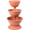 Kvetinac Strend Pro PYRAMID 82 cm terracotta