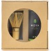 Sada BIO MATCHA Denná 30 g + bambusová metla Moya