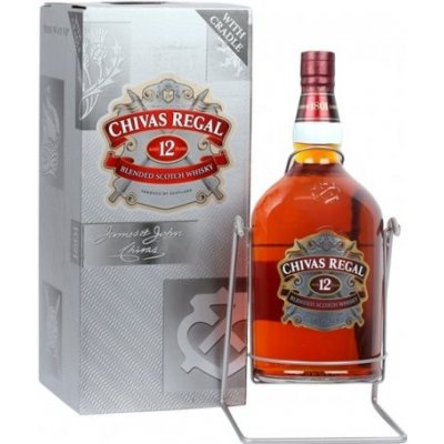 Chivas Regal stojan 12y 40% 4,5 l (darčekové balenie kolíska)