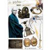 Cinereplicas Sada magnetek Harry Potter Lord Voldemort 9 ks