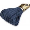 Vyšívacia priadza DMC Mouliné Spécial Cotton - Mood Indigo