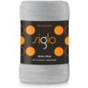 Faro Deka mikroplyš super soft svetlo sivá Polyester 130x170