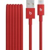 Beats MFEJ4EE/A USB-A/USB-C, 1,5m, červený