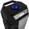 Prenosný reproduktor Hitelo Audio systém Veža Mobilný turistický stĺp TWS čierny 1200 W