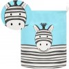 Springos Úložný kôš 80l zebra HA0109