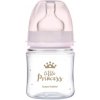 Canpol Babies fľaša so širokým hrdlom Royal Baby Pink 120ml
