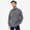 Barbour Henderson thermo weave shirt navy