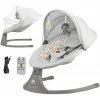 KINDERKRAFT Lehátko pohupujúce s melódiou 2v1 Lumi, do 9 kg, Premium Light Grey