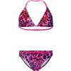 Dievčenské dvojdielne plavky Lotto, LIENKA Ružová,Čierna,Červená, 140-146