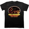 Tričko Neil Diamond - Sweet Caroline Oval, Unisex,Čierna,M