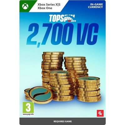 TopSpin 2K25 2,700 Virtual Currency Pack (XSX)