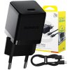 BASEUS SÚPRAVA RÝCHLA SIEŤOVÁ NABÍJAČKA ADAPTÉR USB-C TYPE-C KÁBEL 20W PD