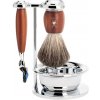 Mühle Vivo Set 3 Plumwood Pure Badger Fusion