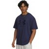 Pánske tričko s krátkym rukávom Under Armour HW OS BRANDED SS TEE modré 1389146-403 - M