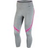 Dámske kompresné 7/8 legíny s vysokým pásom Nike ONE W sivé CJ2456-068 - XS