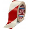 Vyznačovacia páska lepiaca TESA 50 mm x 33 m bielo-červená