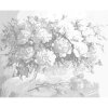 ZUTY Bodkovanie - FIALKOVÉ PIVÓNIE Rámovanie: bez rámu a bez vypnutia plátna, Rozmer: 80x100 cm