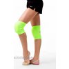 Chrániče kolien na gymnastiku a tanec SOLO NK1-87 neónovo zelené veľ. XX