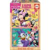 Puzzle Educa Dřevěné puzzle Minnie a Daisy 2x16 dílků (8412668176232)